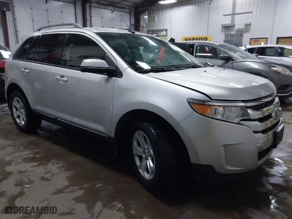 2014 Ford Edge SEL with VIN 2FMDK4JC6EBB65256, listed as a IAAI auction lot 41599734 with 117,552 mi miles. Bid and sale history available at carsss.com. Image 1.