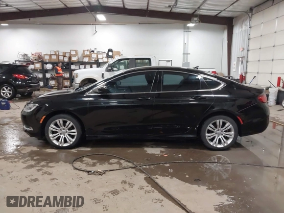 2015 Chrysler 200 Limited with VIN 1C3CCCAB9FN690174, listed as a IAAI auction lot 41330163 with 123,633 mi miles and . Bid and sale history available at carsss.com. Image 14.