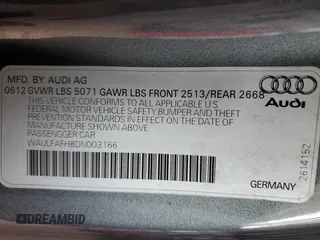 2013 Audi A5 Premium Plus z VIN WAULFAFH8DN003166, wystawiony jako Copart lot #51635015 z przebiegiem 73 022 mil mil oraz Szkoda całkowita • Salvage title. Historia ofert i sprzedaży dostępna na DreamBid. Obrazek 14.