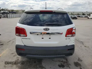 2011 Kia Sorento EX with VIN 5XYKUDA29BG036660, listed as a Copart auction lot 52547975 with 210,477 mi miles and Salvage Title. Bid and sale history available at carsss.com. Image 6.