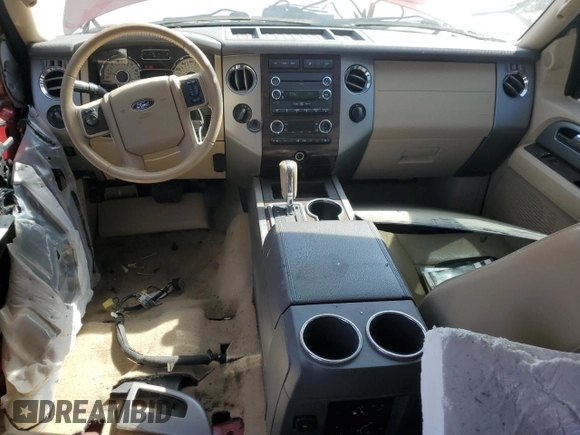 2014 Ford Expedition Max XLT with VIN 1FMJK1J59EEF47949, listed as a Copart auction lot 55093955 with 109,322 mi miles and Salvage Title. Bid and sale history available at DreamBid. Image 8.