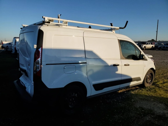 2021 Ford Transit Connect Van XL with VIN NM0LS7E29M1487108, listed as a Copart auction lot 57978534 with 44,410 mi miles and Salvage Title. Bid and sale history available at carsss.com. Image 3.