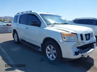 2015 Nissan Armada Platinum z VIN 5N1AA0ND3FN610091, wystawiony jako IAAI lot #42142691 z przebiegiem 134 586 mil mil oraz . Historia ofert i sprzedaży dostępna na DreamBid. Obrazek 1.