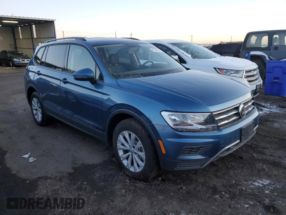 2019 Volkswagen Tiguan S with VIN 3VV1B7AX4KM198859, listed as a Copart auction lot 87590015 with 5,328 mi miles and Clean title. Bid and sale history available at DreamBid. Image 4.