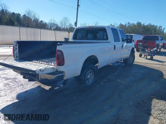 2012 Ford F-250 XL with VIN 1FT7W2B64CEA10404, listed as a IAAI auction lot 41375436 with 257,118 mi miles and . Bid and sale history available at DreamBid. Image 4.