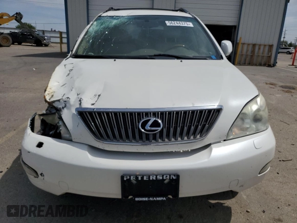 2005 Lexus RX 330 z VIN JTJHA31U550088244, wystawiony jako Copart lot #56244375 z przebiegiem 120 099 mil mil oraz Szkoda całkowita • Salvage title. Historia ofert i sprzedaży dostępna na DreamBid. Obrazek 5.