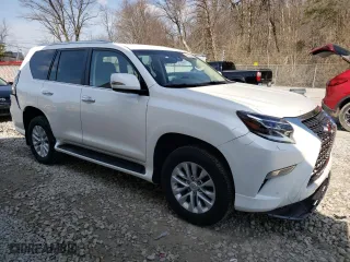 2021 Lexus GX with VIN JTJAM7BX0M5286689, listed as a Copart auction lot 49358995 with 43,827 mi miles and Salvage Title. Bid and sale history available at carsss.com. Image 4.