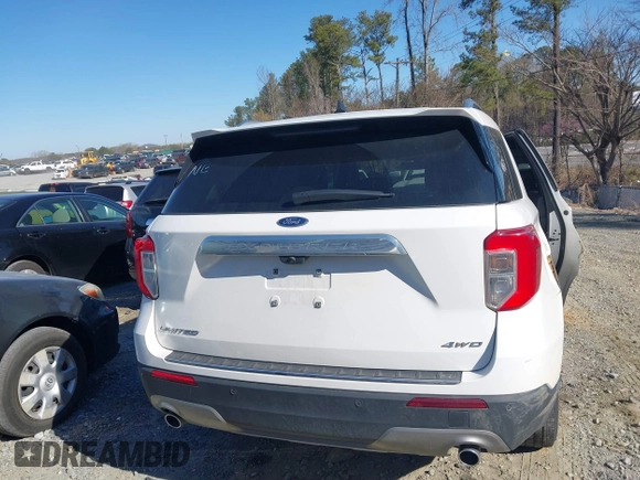 2023 Ford Explorer Limited with VIN 1FMSK8FH0PGB70287, listed as a IAAI auction lot 41826873 with 40,628 mi miles. Bid and sale history available at carsss.com. Image 16.