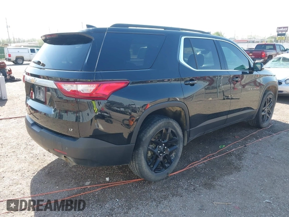 2019 Chevrolet Traverse LT Cloth with VIN 1GNERGKW7KJ196349, listed as a IAAI auction lot 42030892 with 126,306 mi miles and . Bid and sale history available at DreamBid. Image 4.