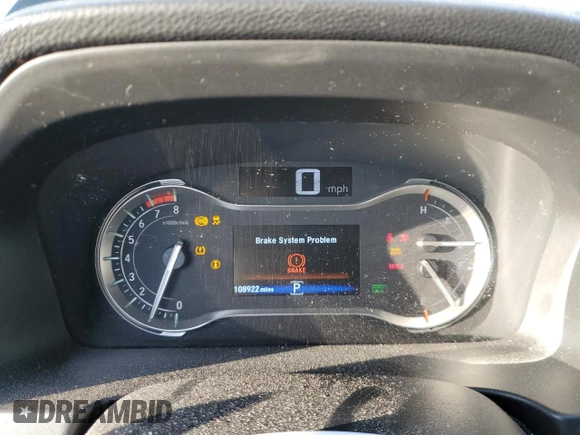2016 Honda Pilot LX with VIN 5FNYF5H12GB014392, listed as a Copart auction lot 47092685 with 108,922 mi miles and Salvage Title. Bid and sale history available at DreamBid. Image 9.