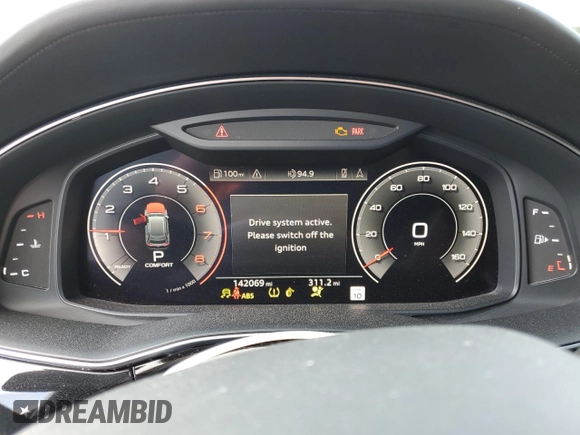 2019 Audi Q8 Prestige with VIN WA1CVAF11KD006075, listed as a Copart auction lot 67063844 with 142,069 mi miles and Clean Title. Bid and sale history available at carsss.com. Image 9.