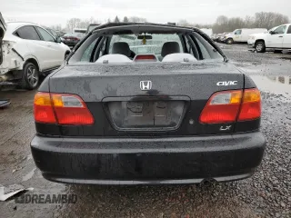 2000 Honda Civic LX with VIN JHMEJ6675YS001797, listed as a Copart auction lot 45910085 with 71,199 mi miles and Clean Title. Bid and sale history available at carsss.com. Image 6.