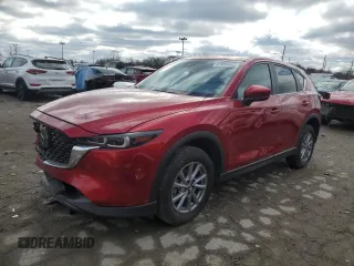 2023 Mazda CX-5 S Preferred with VIN JM3KFBCM7P0266277, listed as a Copart auction lot 47000455 with 22,792 mi miles and Salvage Title. Bid and sale history available at carsss.com. Image 1.