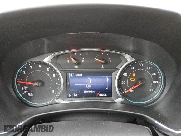 2021 Chevrolet Equinox LT with VIN 3GNAXTEVXMS161418, listed as a Copart auction lot 57160895 with 150,466 mi miles and Clean title. Bid and sale history available at DreamBid. Image 9.