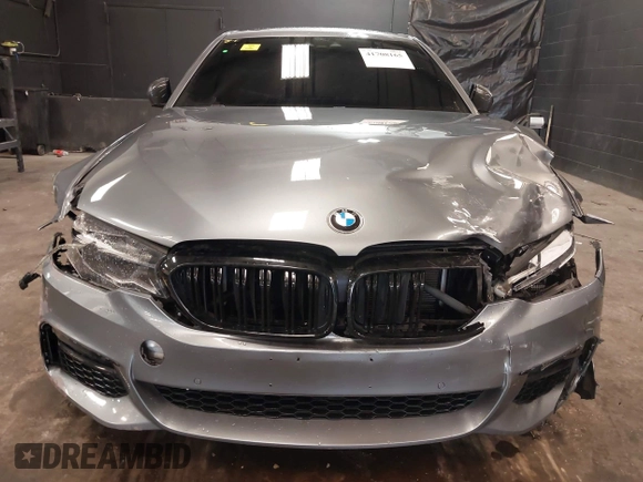 2019 BMW 5 Series 530i xDrive with VIN WBAJA7C54KG911943, listed as a IAAI auction lot 41708165 with 92,948 mi miles. Bid and sale history available at carsss.com. Image 12.