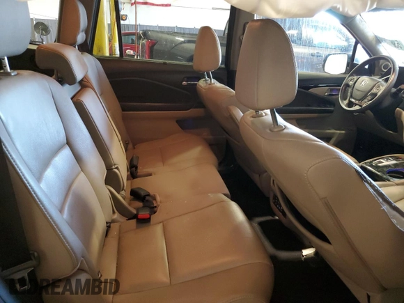 2017 Honda Pilot Touring with VIN 5FNYF6H97HB077601, listed as a Copart auction lot 53672935 with 73,484 mi miles and Salvage Title. Bid and sale history available at carsss.com. Image 11.