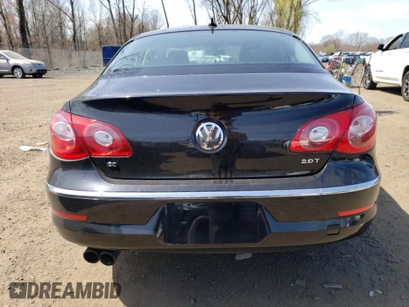 2012 Volkswagen CC Sport PZEV with VIN WVWMP7ANXCE549678, listed as a Copart auction lot 50047574 with 90,333 mi miles and Salvage Title. Bid and sale history available at carsss.com. Image 6.