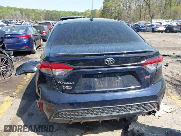 2020 Toyota Corolla SE with VIN 5YFS4RCE4LP007021, listed as a IAAI auction lot 41924714 with 173,237 mi miles and . Bid and sale history available at DreamBid. Image 16.
