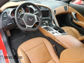 2016 Chevrolet Corvette Z06 3LZ with VIN 1G1YU3D63G5600184, listed as a Copart auction lot 88636455 with 4,042 mi miles and Salvage Title. Bid and sale history available at carsss.com. Image 8.