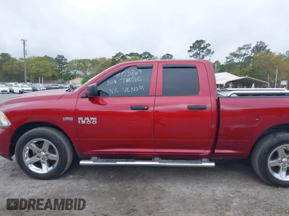 2014 Ram 1500 Express with VIN 1C6RR6FT2ES153869, listed as a IAAI auction lot 41927392 with 161,176 mi miles and . Bid and sale history available at DreamBid. Image 14.
