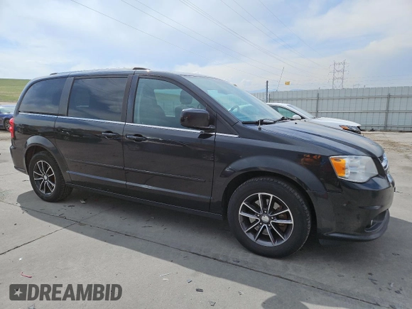 2017 Dodge Grand Caravan SXT with VIN 2C4RDGCG8HR852661, listed as a Copart auction lot 54617535 with 266,866 mi miles and Clean Title. Bid and sale history available at DreamBid. Image 4.
