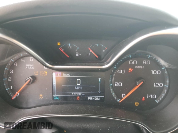 2017 Chevrolet Impala LT with VIN 2G1105S35H9170874, listed as a Copart auction lot 54130975 with 177,937 mi miles and Clean Title. Bid and sale history available at DreamBid. Image 9.