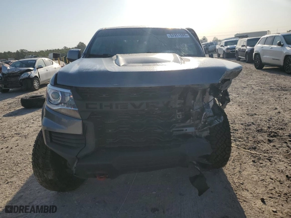 2022 Chevrolet Colorado 4WD ZR2 with VIN 1GCGTEEN4N1277825, listed as a Copart auction lot 52951595 with 0 mi miles and Salvage Title. Bid and sale history available at carsss.com. Image 5.