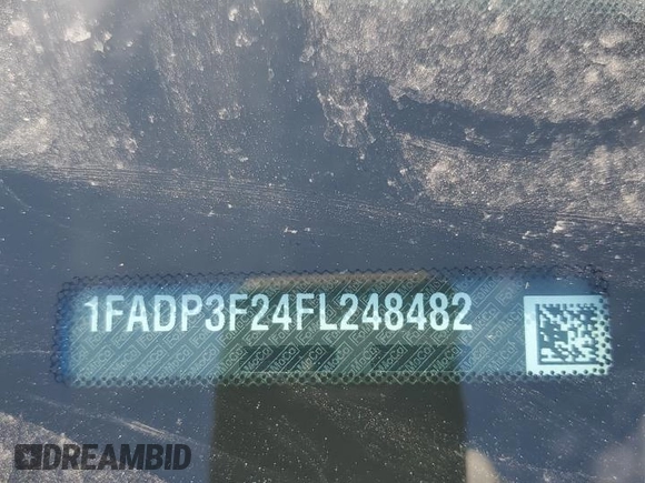 2015 Ford Focus SE with VIN 1FADP3F24FL248482, listed as a Copart auction lot 50626325 with 143,167 mi miles and Salvage title. Bid and sale history available at DreamBid. Image 12.
