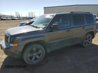 2015 Jeep Patriot High Altitude with VIN 1C4NJRAB7FD311725, listed as a Copart auction lot 55309675 with 185,560 mi miles and Salvage Title. Bid and sale history available at carsss.com. Image 1.