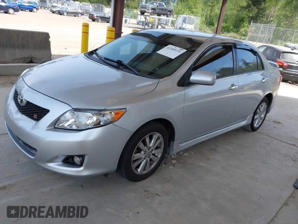 2009 Toyota Corolla with VIN 2T1BU40E59C150365, listed as a IAAI auction lot 42185131 with 179,912 mi miles. Bid and sale history available at carsss.com. Image 18.