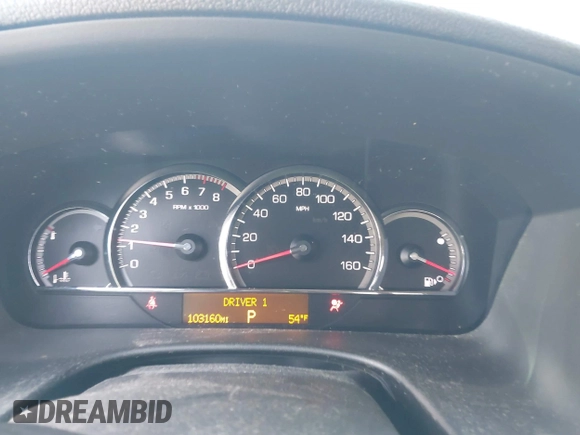 2008 Cadillac STS AWD w/1SB with VIN 1G6DD67V080195963, listed as a IAAI auction lot 41867944 with 103,160 mi miles. Bid and sale history available at carsss.com. Image 7.