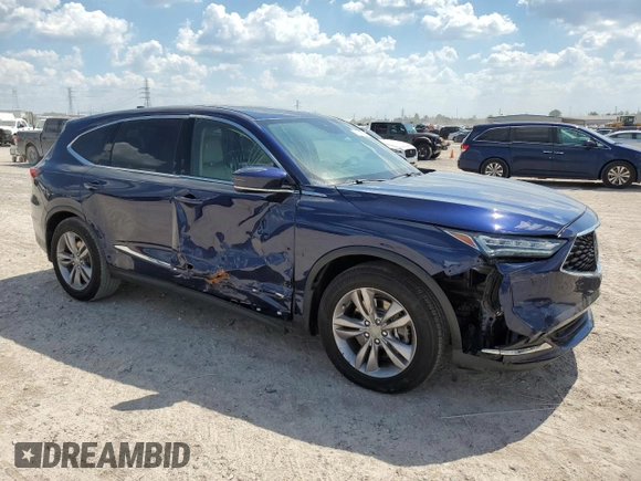 2023 Acura MDX с VIN 5J8YD9H36PL007930, выставлен на аукционе Copart как лот 71016654 с пробегом 5 320 миль миль и Списание • Salvage title. История ставок и продаж доступна на DreamBid. Изображение 4.