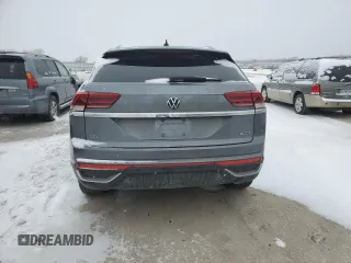 2020 Volkswagen Atlas SEL with VIN 1V2MC2CAXLC205660, listed as a Copart auction lot 45706535 with Not provided miles and Salvage title. Bid and sale history available at DreamBid. Image 6.