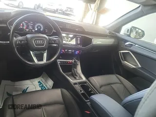 2023 Audi Q3 S line Premium with VIN WA1DECF34P1106228, listed as a IAAI auction lot 42734425 with 52,167 mi miles and . Bid and sale history available at DreamBid. Image 45.