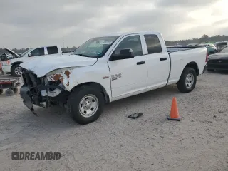 2023 Ram 1500 Express with VIN 1C6RR6FT0PS536292, listed as a Copart auction lot 49052305 with 25,487 mi miles and Salvage title. Bid and sale history available at DreamBid. Image 1.