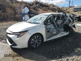 2019 Toyota Corolla Hatchback SE with VIN JTNK4RBE7K3005297, listed as a Copart auction lot 48137475 with 0 mi miles and Salvage Title. Bid and sale history available at carsss.com. Image 1.
