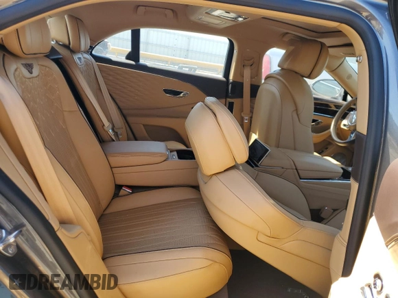 2020 Bentley Flying Spur W12 with VIN SCBBB6ZGXLC081181, listed as a Copart auction lot 57343505 with Not provided miles and Salvage title. Bid and sale history available at DreamBid. Image 10.