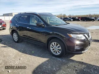 2017 Nissan Rogue SL with VIN JN8AT2MT5HW389226, listed as a Copart auction lot 50235635 with 69,240 mi miles and Salvage Title. Bid and sale history available at DreamBid. Image 4.