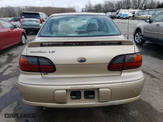 2002 Chevrolet Malibu LS with VIN 1G1NE52J12M630415, listed as a Copart auction lot 45116624 with 155,818 mi miles and Salvage Title. Bid and sale history available at carsss.com. Image 6.