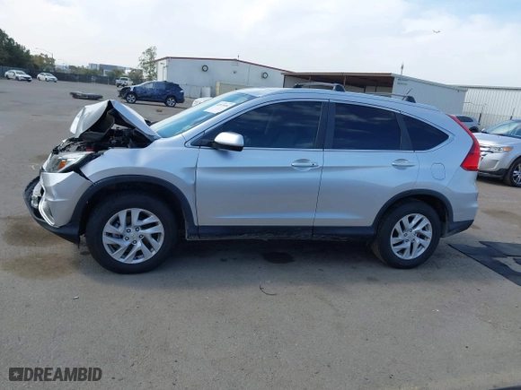 2015 Honda CR-V EX with VIN 2HKRM3H54FH528195, listed as a IAAI auction lot 42019484 with 42,217 mi miles. Bid and sale history available at carsss.com. Image 15.