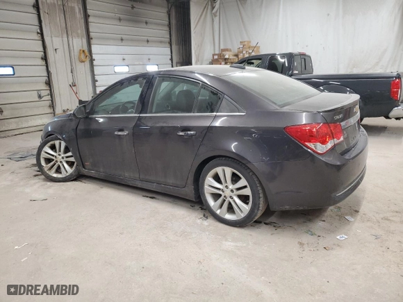 2016 Chevrolet Cruze Limited LTZ with VIN 1G1PG5SB8G7176312, listed as a Copart auction lot 46341015 with 135,093 mi miles and Salvage Title. Bid and sale history available at carsss.com. Image 2.