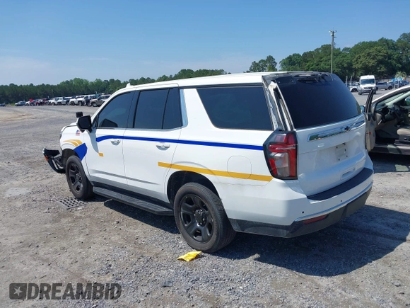 2021 Chevrolet Tahoe Commercial z VIN 1GNSCLED2MR433647, wystawiony jako IAAI lot #42321787 z przebiegiem 44 839 mil mil oraz . Historia ofert i sprzedaży dostępna na DreamBid. Obrazek 3.