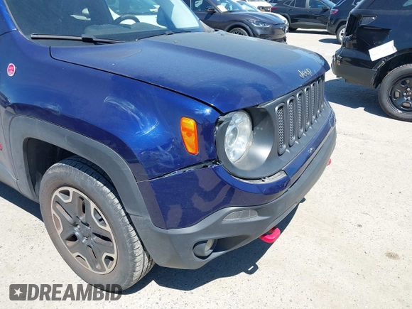 2017 Jeep Renegade Trailhawk с VIN ZACCJBCB6HPF64129, выставлен на аукционе IAAI как лот 42435742 с пробегом 74 975 миль миль и . История ставок и продаж доступна на DreamBid. Изображение 17.