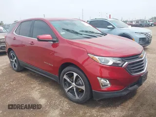 2020 Chevrolet Equinox LT with VIN 3GNAXKEV4LS616675, listed as a IAAI auction lot 41924023 with 98,824 mi miles and . Bid and sale history available at carsss.com. Image 1.