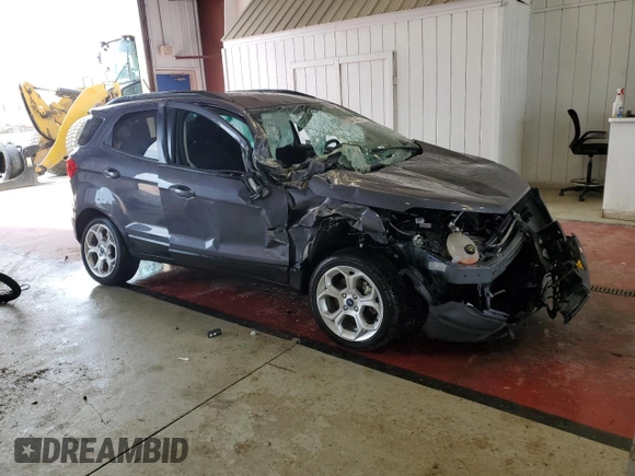 2022 Ford EcoSport SE z VIN MAJ6S3GL3NC458388, wystawiony jako Copart lot #54754375 z przebiegiem 4793 mil mil oraz Szkody całkowita. Historia ofert i sprzedaży dostępna na DreamBid. Obrazek 4.