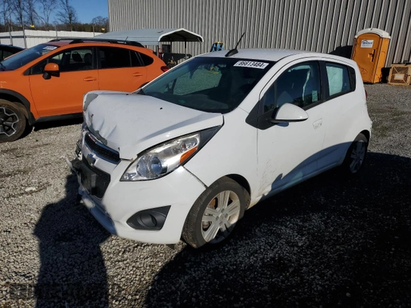 2015 Chevrolet Spark LS with VIN KL8CB6S97FC740974, listed as a Copart auction lot 86613484 with 72,401 mi miles and Salvage Title. Bid and sale history available at DreamBid. Image 1.