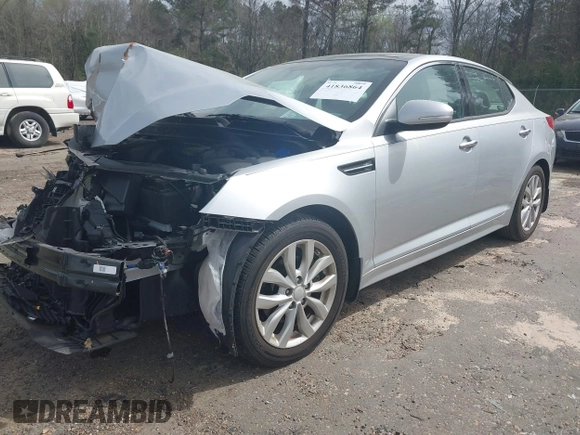 2015 Kia Optima EX with VIN 5XXGN4A77FG501283, listed as a IAAI auction lot 41836864 with 19,875 mi miles. Bid and sale history available at carsss.com. Image 20.