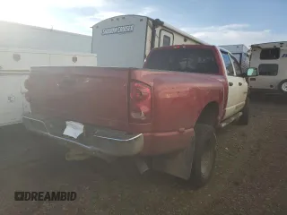 2008 Dodge 3500 Laramie with VIN 3D7MX48A18G229396, listed as a Copart auction lot 47978865 with Not Provided miles and Salvage Title. Bid and sale history available at carsss.com. Image 3.