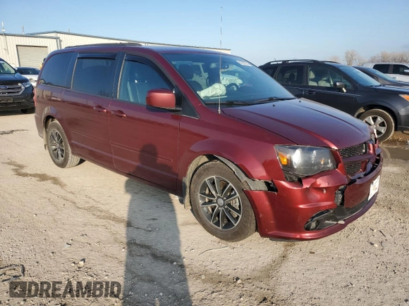 2017 Dodge Grand Caravan GT with VIN 2C4RDGEG8HR596504, listed as a Copart auction lot 87267074 with 86,112 mi miles and Salvage Title. Bid and sale history available at DreamBid. Image 4.