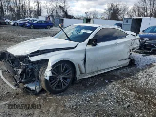 2017 Infiniti Q60 Premium with VIN JN1CV7EL4HM320732, listed as a Copart auction lot 85926524 with 83,261 mi miles and Salvage title. Bid and sale history available at DreamBid. Image 1.